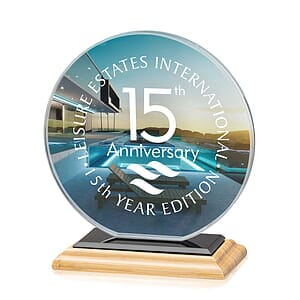 Victoria VividPrint™ Award - Bamboo/Black