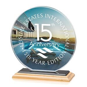 Victoria VividPrint™ Award - Bamboo/Black