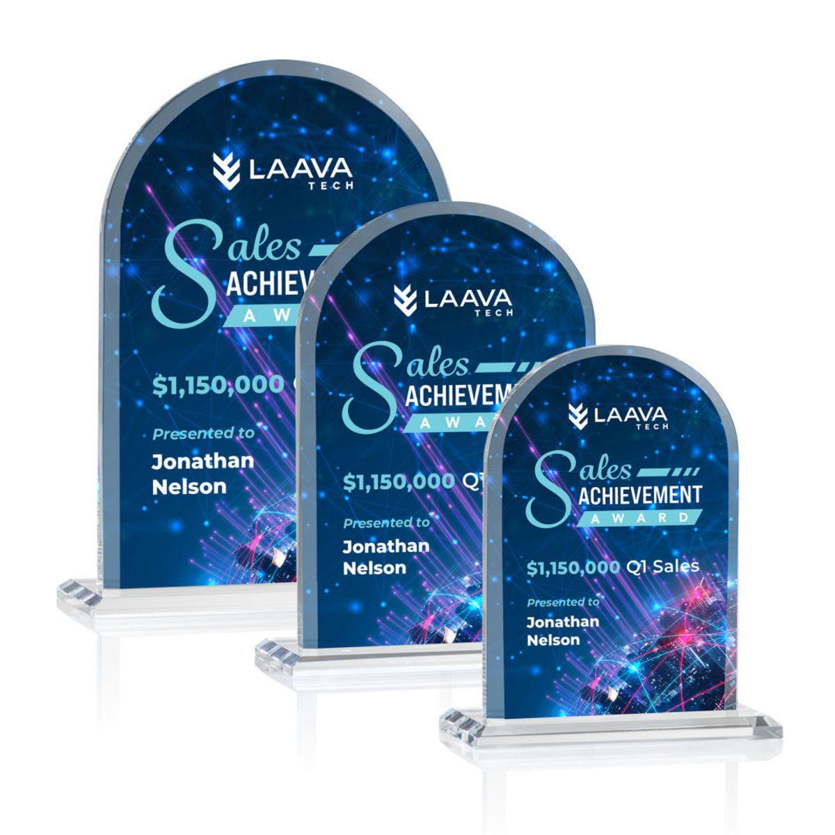 Bridgeport VividPrint™ Award - Clear