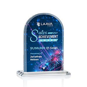 Bridgeport VividPrint™ Award - Clear
