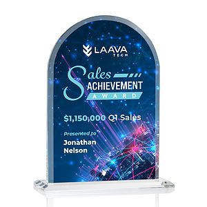 Bridgeport VividPrint™ Award - Clear