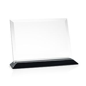 Embassy VividPrint™ Award - Starfire/Black (Horiz)