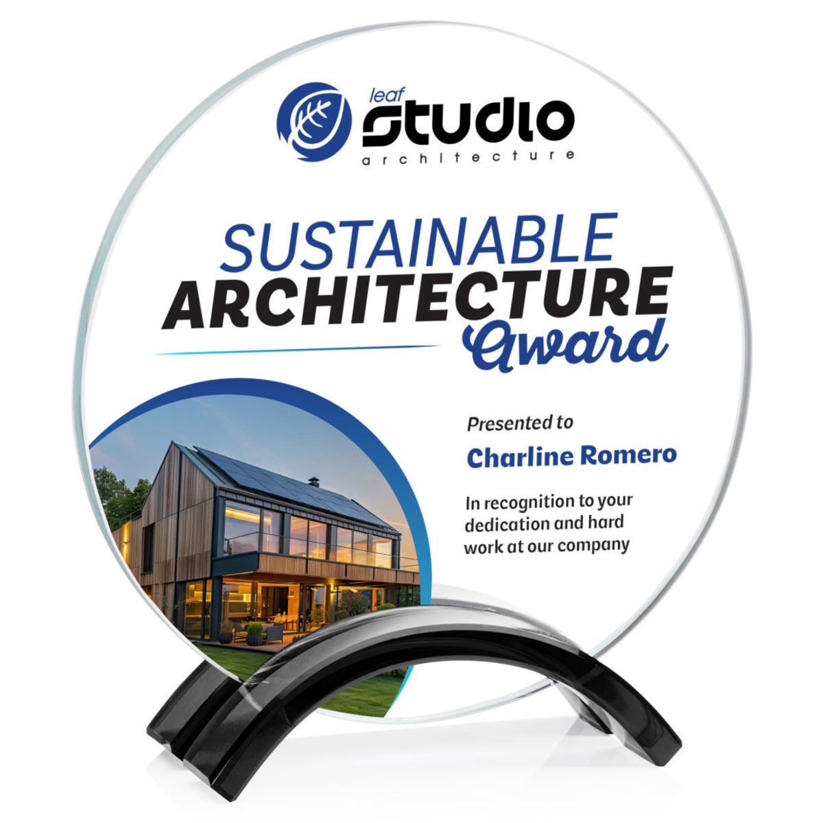 Holton VividPrint™ Award - Black