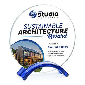 Holton VividPrint™ Award - Blue