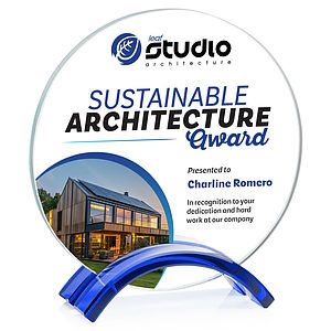 Holton VividPrint™ Award - Blue