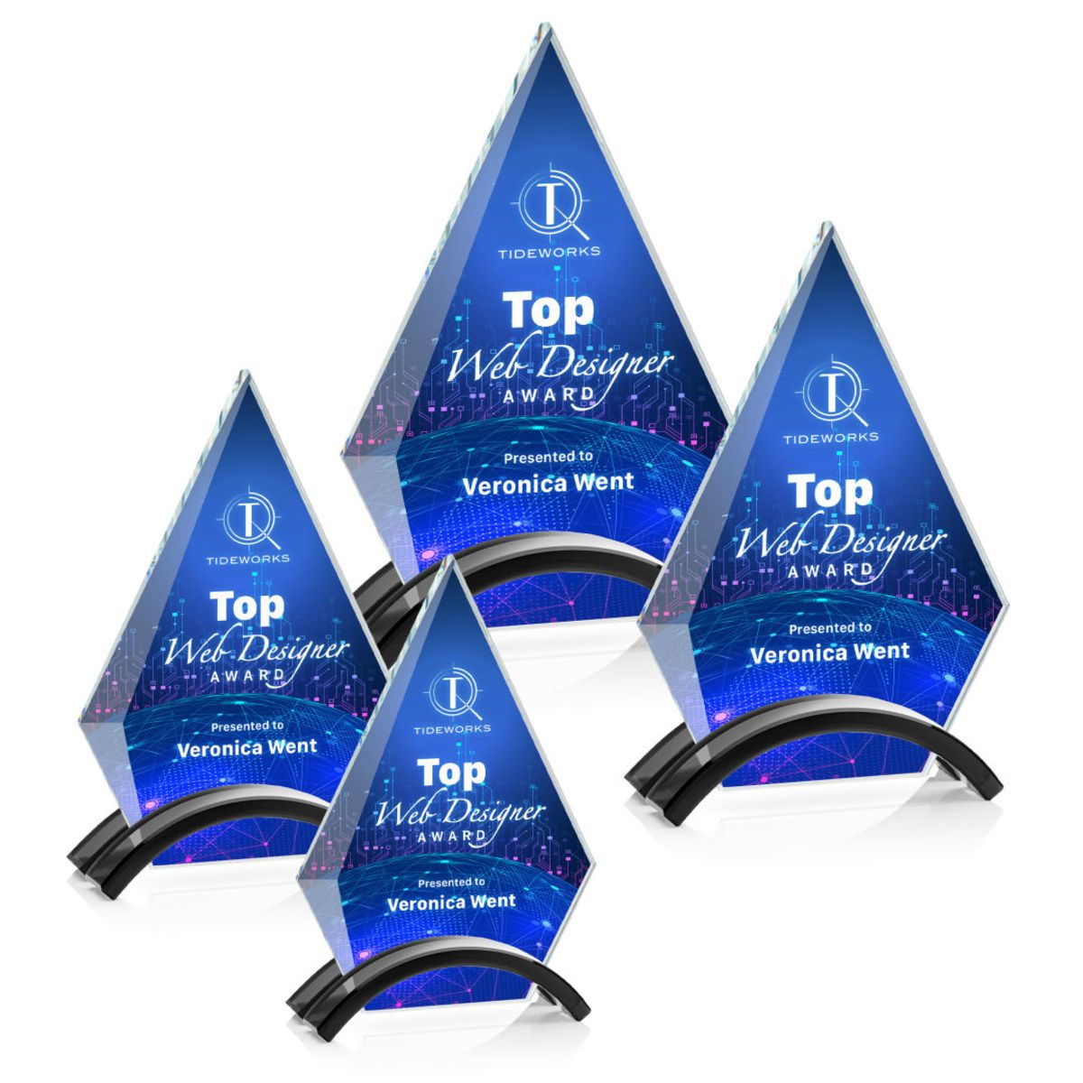 Fremont VividPrint™ Award - Black