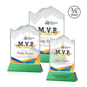 Kilimanjaro VividPrint™ Award on Newhaven - Green