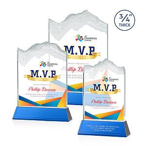 Kilimanjaro VividPrint™ Award on Newhaven - Blue