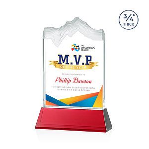 Kilimanjaro VividPrint™ Award on Newhaven - Red