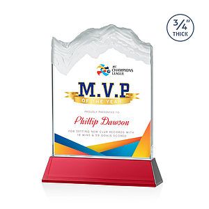 Kilimanjaro VividPrint™ Award on Newhaven - Red