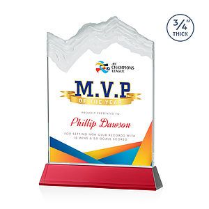 Kilimanjaro VividPrint™ Award on Newhaven - Red