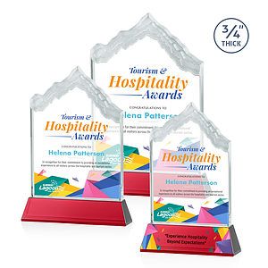 McKinley VividPrint™ Award on Newhaven - Red