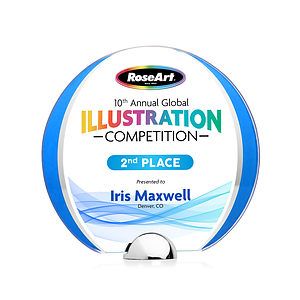 Stanton VividPrint™ Award - Blue