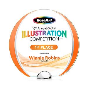 Stanton VividPrint™ Award - Orange