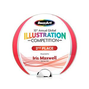 Stanton VividPrint™ Award - Red