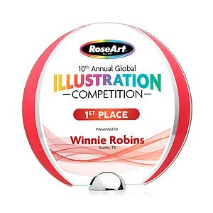 Stanton VividPrint™ Award - Red