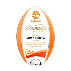 Lincoln VividPrint™ Award - Orange