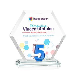 Riviera Anniversary VividPrint™ Award No 5 - Blue