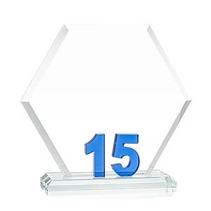Riviera Anniversary VividPrint™ Award No 15 - Blue