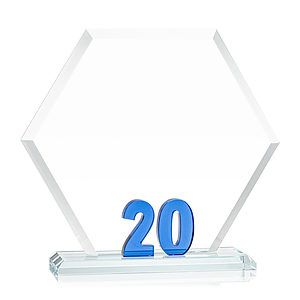 Riviera Anniversary VividPrint™ Award No 20 - Blue