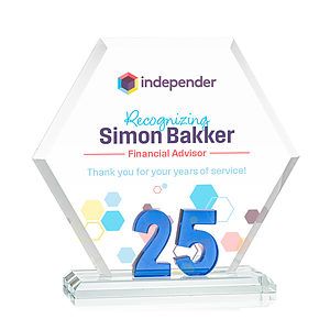 Riviera Anniversary VividPrint™ Award No 25 - Blue