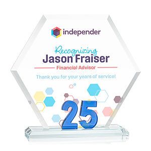 Riviera Anniversary VividPrint™ Award No 25 - Blue