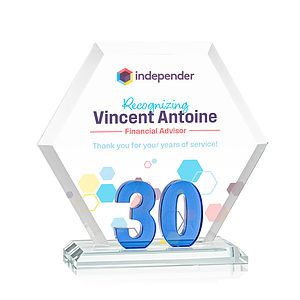 Riviera Anniversary VividPrint™ Award No 30 - Blue