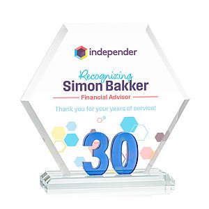 Riviera Anniversary VividPrint™ Award No 30 - Blue
