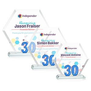 Riviera Anniversary VividPrint™ Award No 30 - Blue