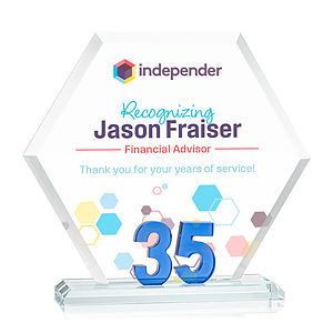 Riviera Anniversary VividPrint™ Award No 35 - Blue