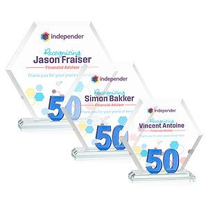Riviera Anniversary VividPrint™ Award No 50 - Blue