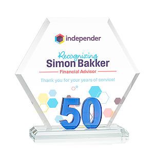 Riviera Anniversary VividPrint™ Award No 50 - Blue
