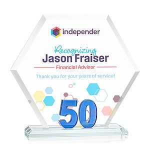 Riviera Anniversary VividPrint™ Award No 50 - Blue