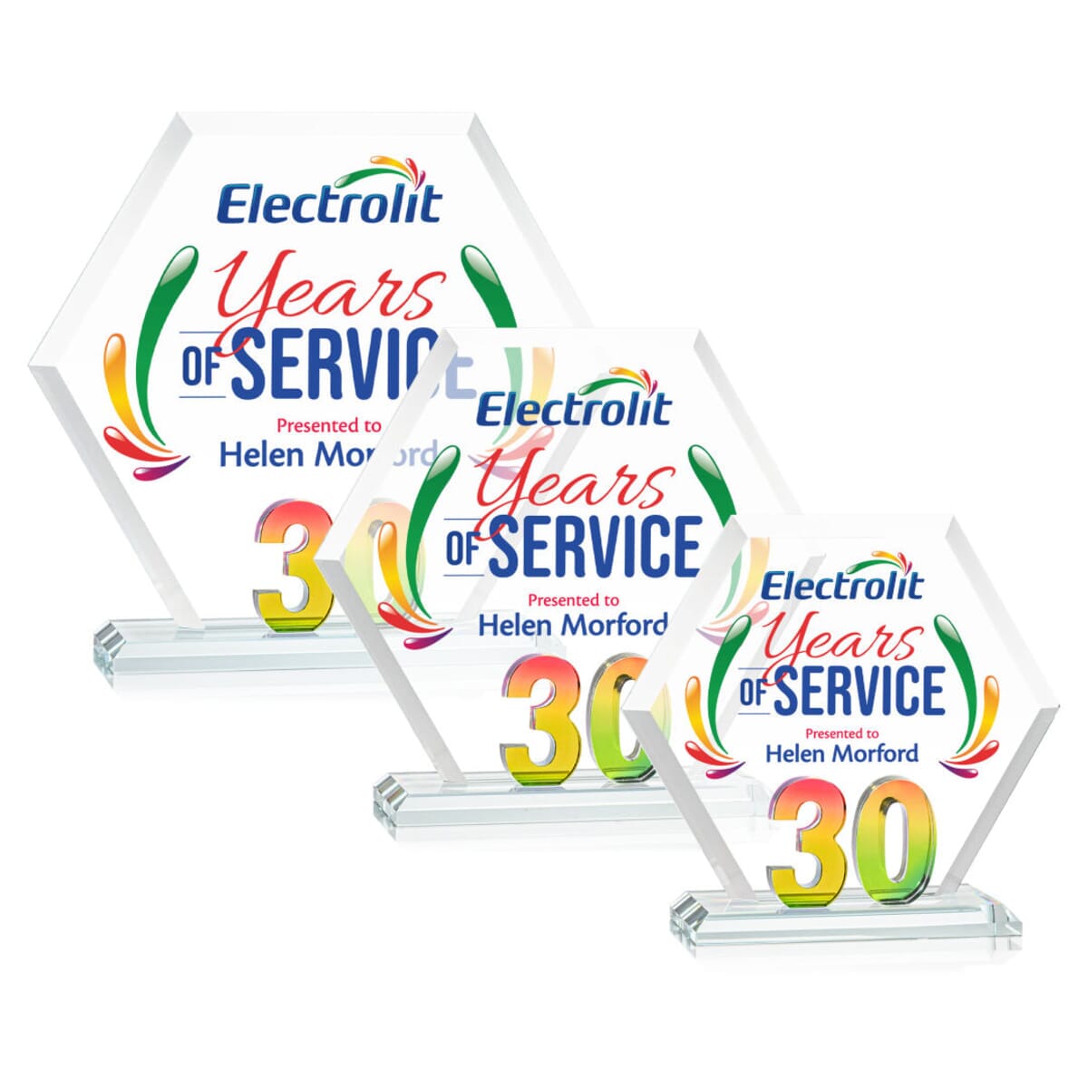 Riviera Anniversary VividPrint™ Award No 30 - Prismatic