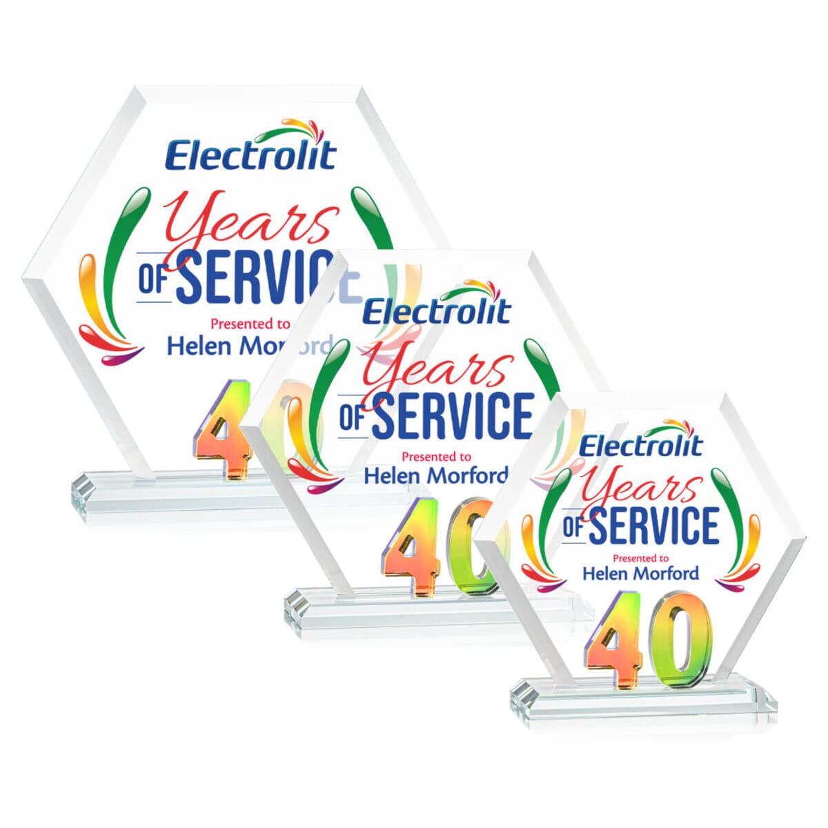 Riviera Anniversary VividPrint™ Award No 40 - Prismatic 