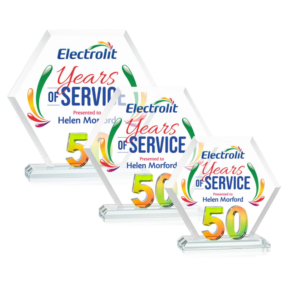 Riviera Anniversary VividPrint™ Award No 50 - Prismatic 