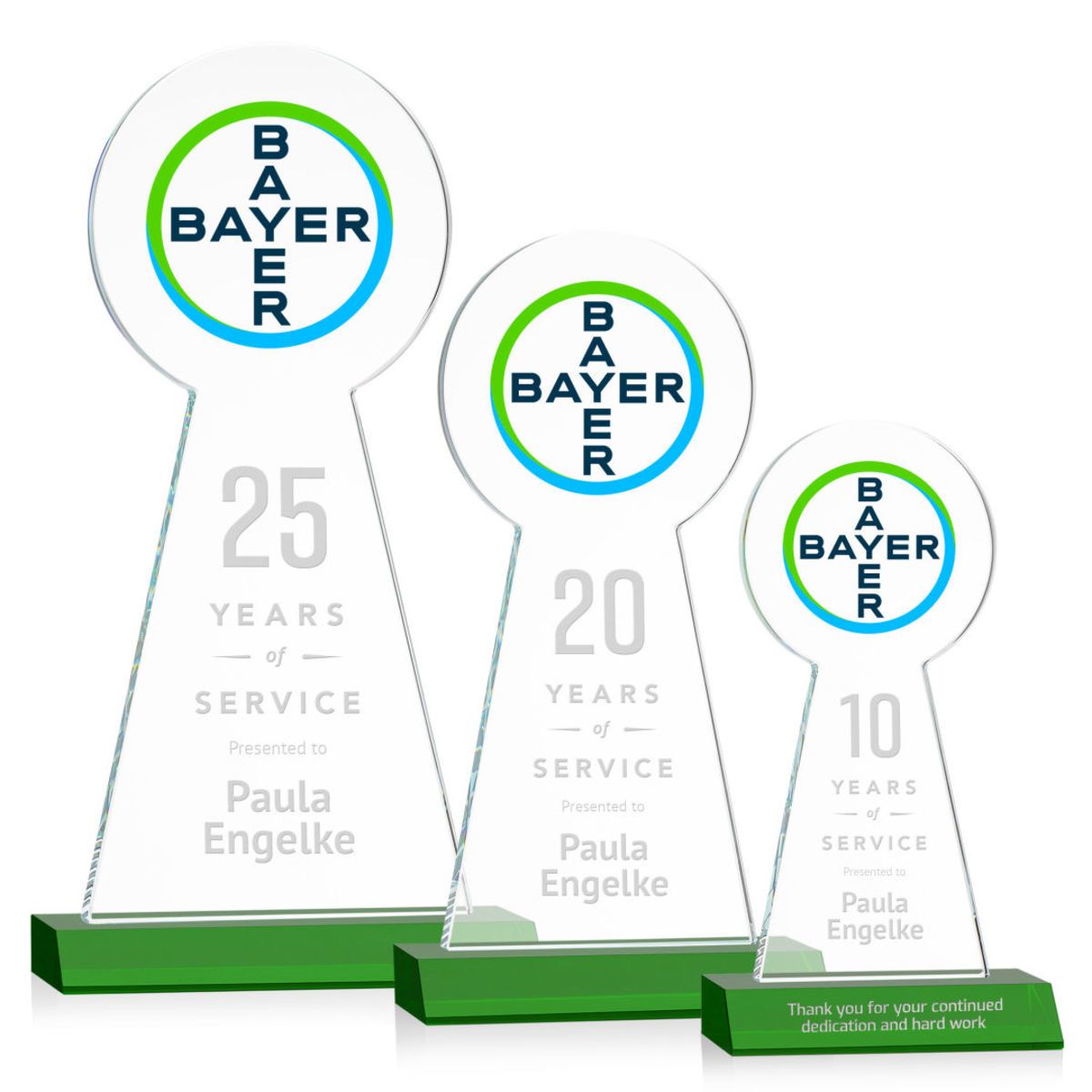 Laidlaw VividPrint™/Etch Award - Green