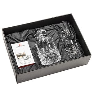 Brinkley Decanter Set & Ice Cubes