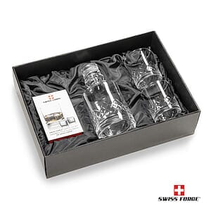 Heceta Decanter Set & Ice Cubes