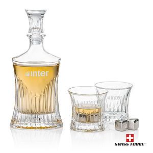 Langstaff Decanter Set & Ice Cubes