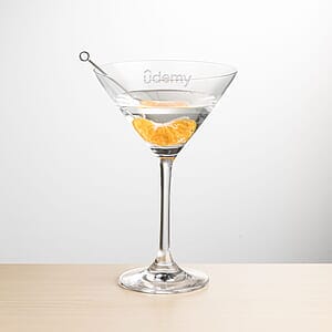 Burlington Martini - Deep Etch