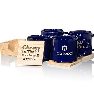 Davies Mug & Coaster Set