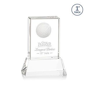 Pennington Golf Award on Base - Clear