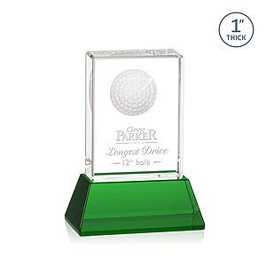 Pennington Golf Award on Base - Green