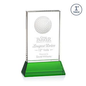 Pennington Golf Award on Base - Green