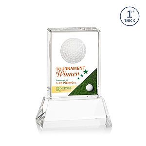 Pennington Golf VividPrint™ Award on Base - Clear