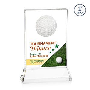 Pennington Golf VividPrint™ Award on Base - Clear