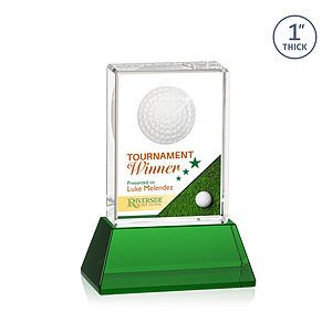 Pennington Golf VividPrint™ Award on Base - Green