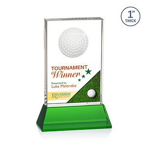 Pennington Golf VividPrint™ Award on Base - Green