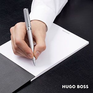 Hugo Boss® Gear Brushed Ballpoint Pen